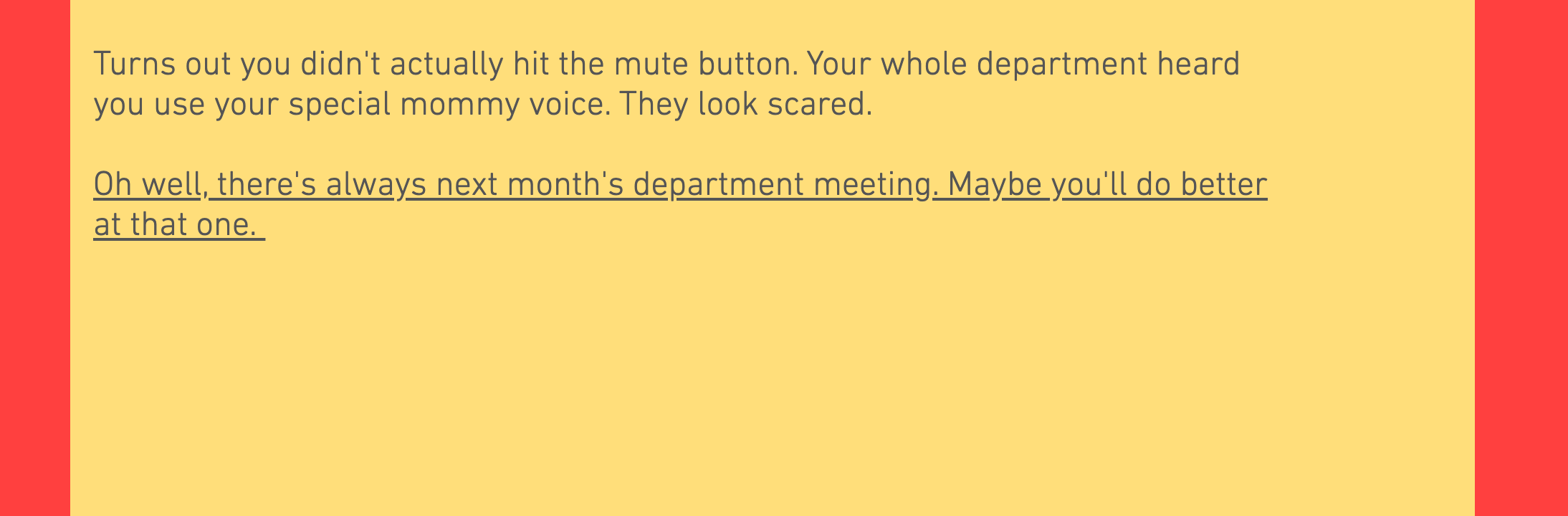 From Smita Venkat's Parenting in a Pandemic Simulator.